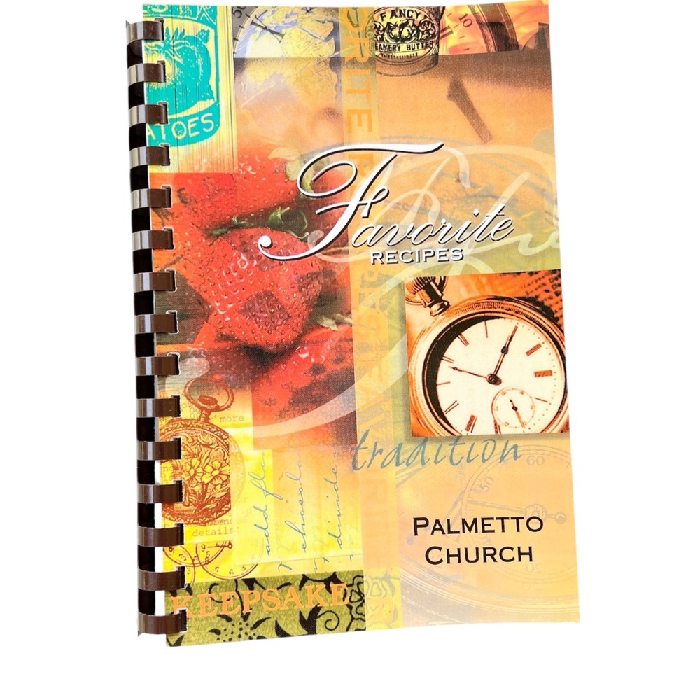 Colorful Palmetto Church Recipe Book Russellville Arkansas 2010
